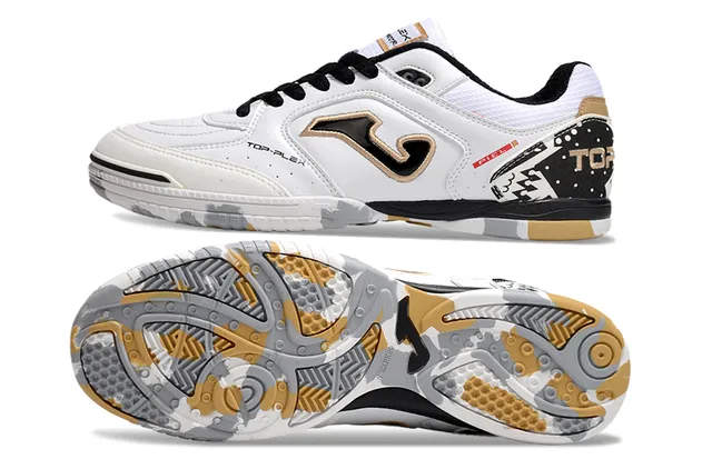 Joma Top-Plex White Blue Synthetic Upper Sneakers
