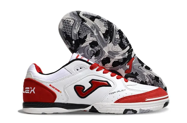 Joma Top-Plex White Blue Synthetic Upper Sneakers