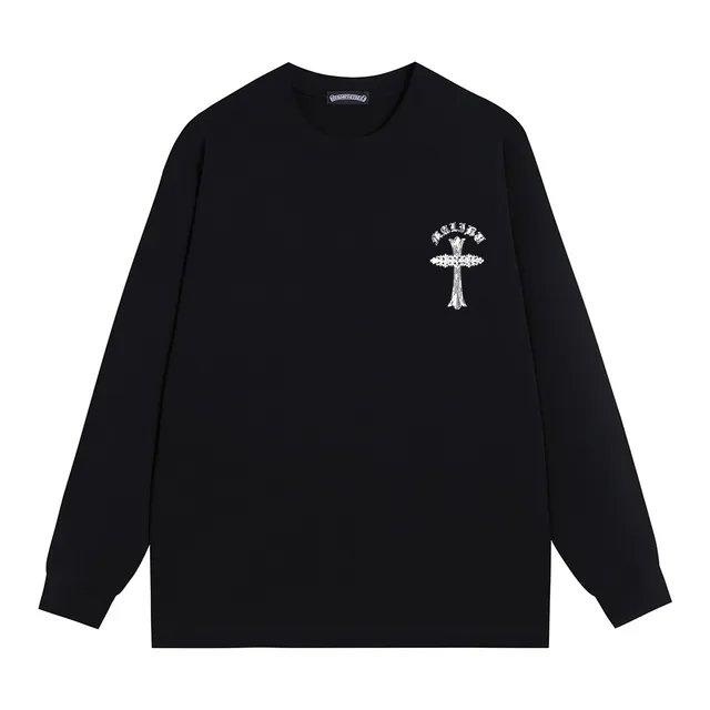 Chrome Hearts Graphic Back Long-Sleeve T-Shirt
