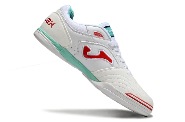 Joma Top-Plex White Blue Synthetic Upper Sneakers