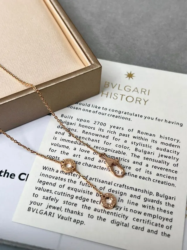 Bvlgari Divas’ Dream Fan-Shaped Enamel and Mother-of-Pearl Pendant Necklaces