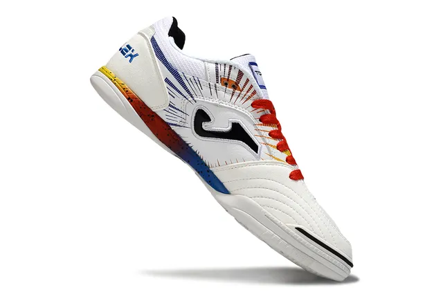 Joma Top-Plex White Blue Synthetic Upper Sneakers