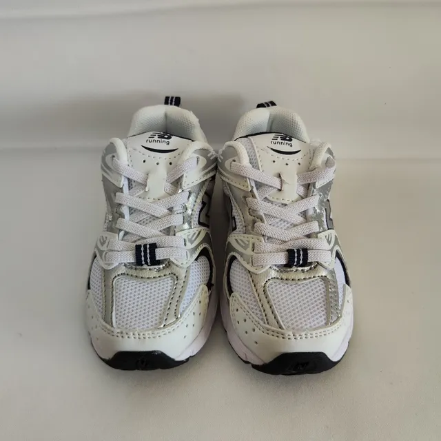 New Balance 9060 Beige Silver Chunky Sneakers