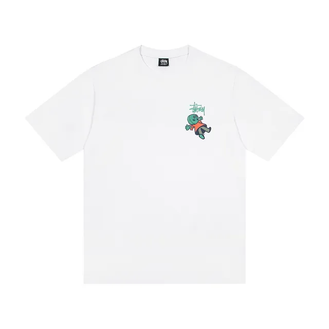 Stussy Graphic Print Crew Neck T-Shirt