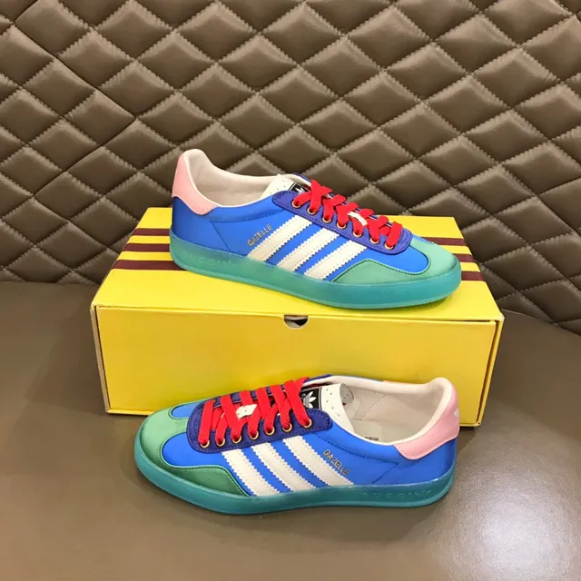 Adidas Gazelle Color-Blocked Lifestyle Sneakers