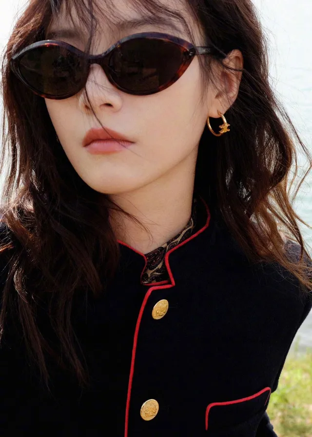 Celine Black Red Structured Outerwear