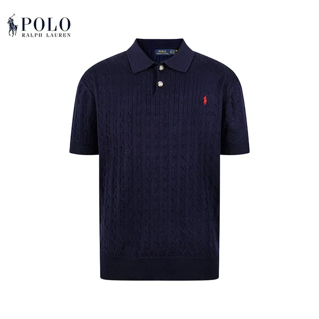 Polo Ralph Lauren Cable Knit Polo Shirt