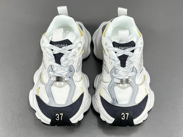 New Balance 9060 White and Black Chunky Sneakers