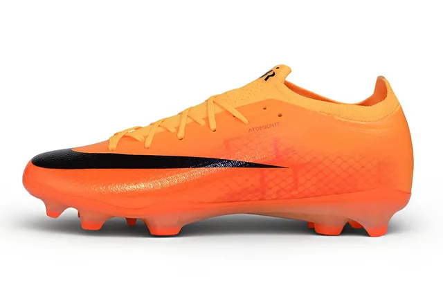 Nike Phantom GT Atomknit Orange Black Firm-Ground Soccer Shoes