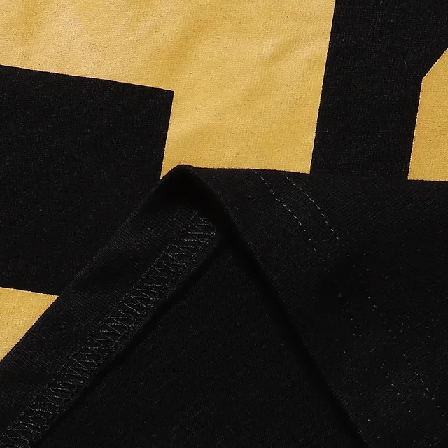 Supreme Black Gold Football Screen-Printed Front Graphic Jersey