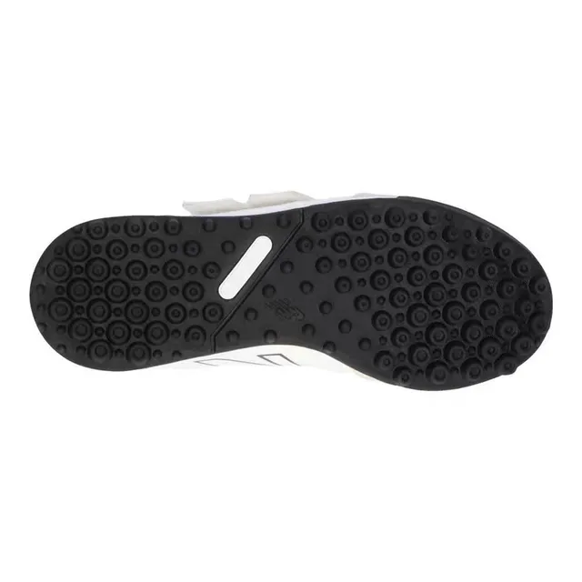 New Balance 442 White Black Low-Top Velcro Strap Closure Turf Soccer Shoes