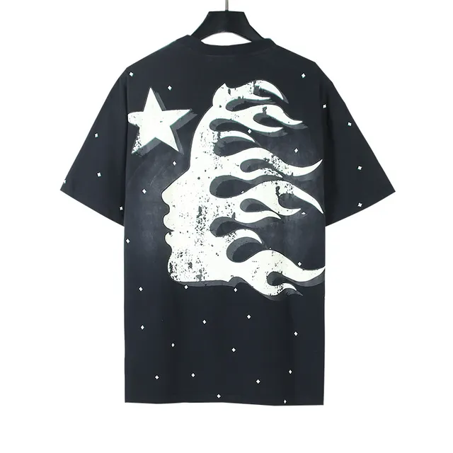 Hellstar Double-Sided Graphic Print Oversized T-Shirt