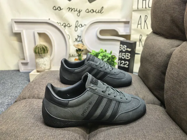Adidas Spezial Navy Blue and White Suede Lifestyle Sneakers