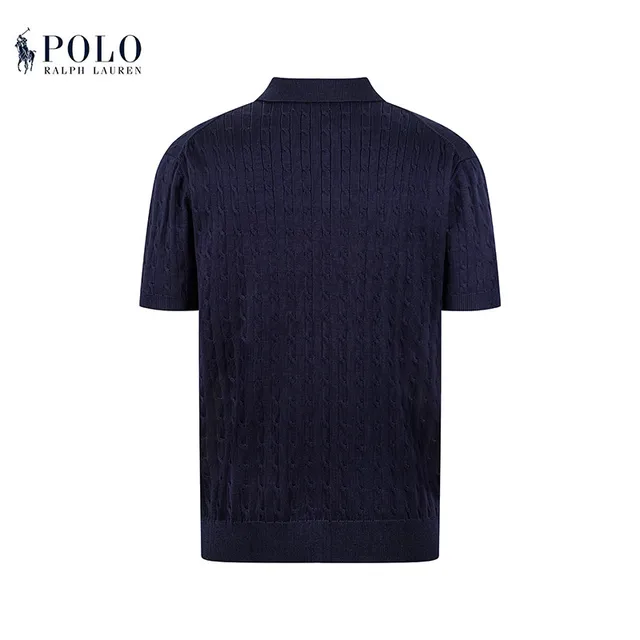Polo Ralph Lauren Cable Knit Polo Shirt