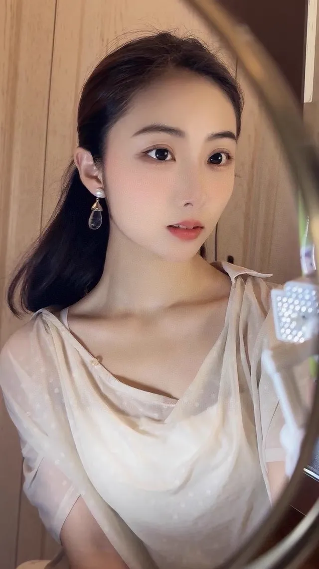 Bottega Veneta Transparent Teardrop and Pearl Drop Earrings