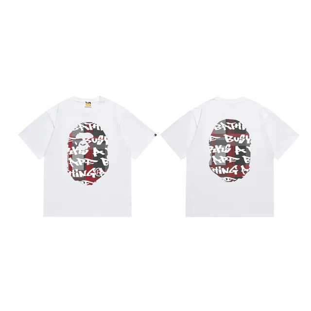 A Bathing Ape Ape Head Graphic Black T-Shirt