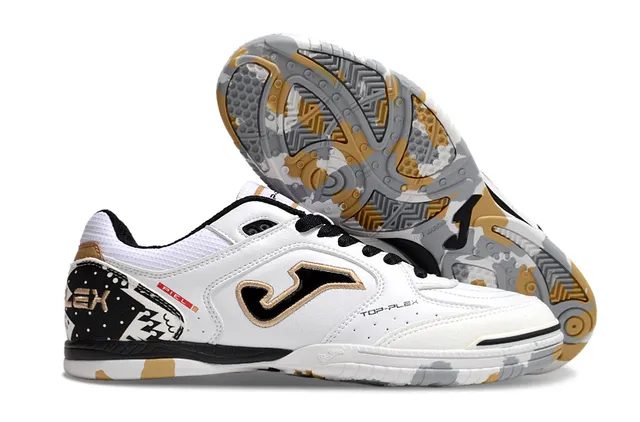 Joma Top-Plex White Blue Synthetic Upper Sneakers