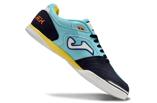Joma Top-Plex White Blue Synthetic Upper Sneakers