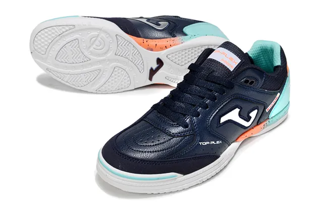 Joma Top-Plex White Blue Synthetic Upper Sneakers