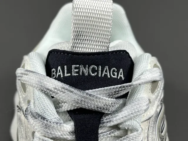 New Balance 9060 White and Black Chunky Sneakers