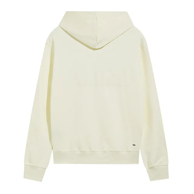 AMI Paris Black Gray Minimalist Tonal Logo Hoodie