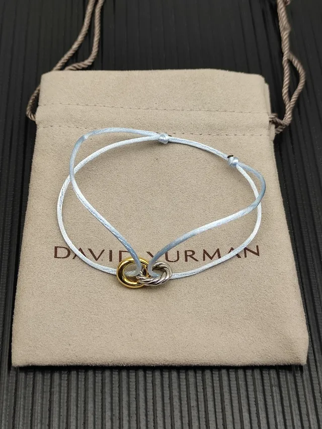 Tiffany & Co. HardWear Light Blue Cord Bracelet