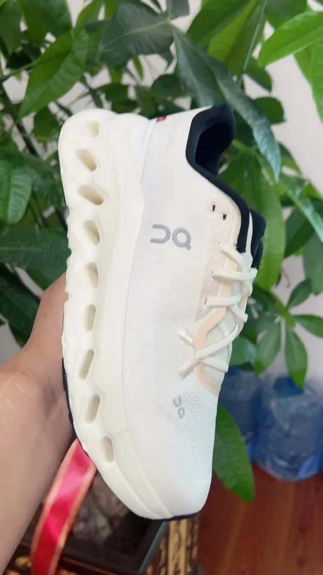 On Cloudmonster Off-White Running Shoes