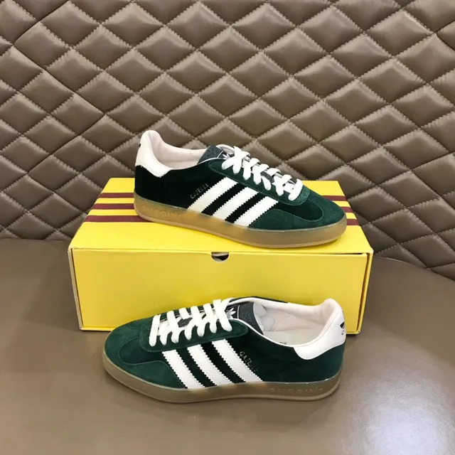 Adidas Samba OG Green and White Lifestyle Sneakers