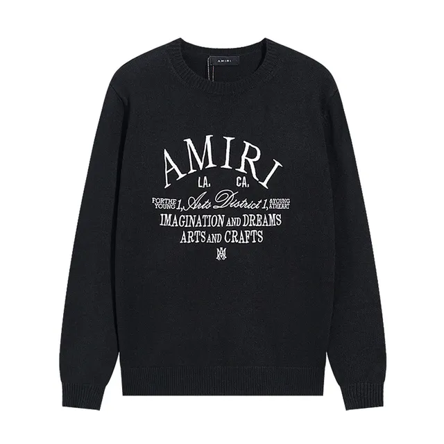 Amiri Graphic-Print Crewneck Sweater
