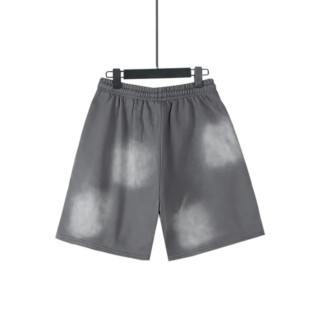 Hellstar Bleach-Wash Drawstring Shorts