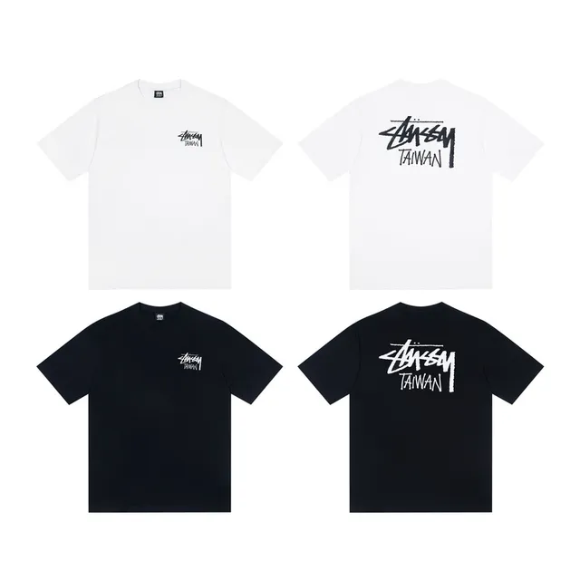 Stussy Stock Logo Taiwan Graphic T-Shirt