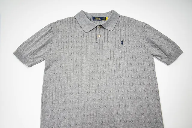Polo Ralph Lauren Cable Knit Polo Shirt