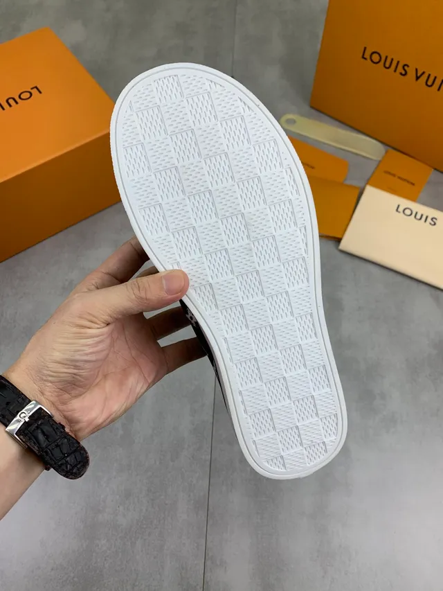 Louis Vuitton Monogram Canvas Low-Top Skateboard Shoes