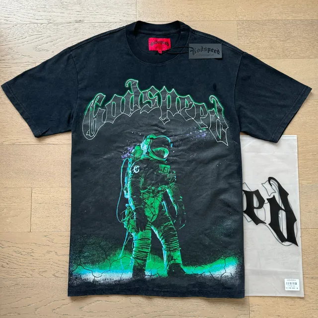 Godspeed Graphic-Print Oversized T-Shirt
