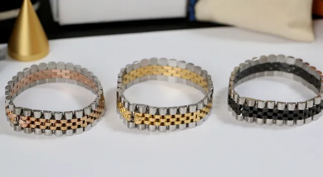Rolex Jubilé Bracelet Two-Tone and Tri-Tone Metal Watch Bracelets
