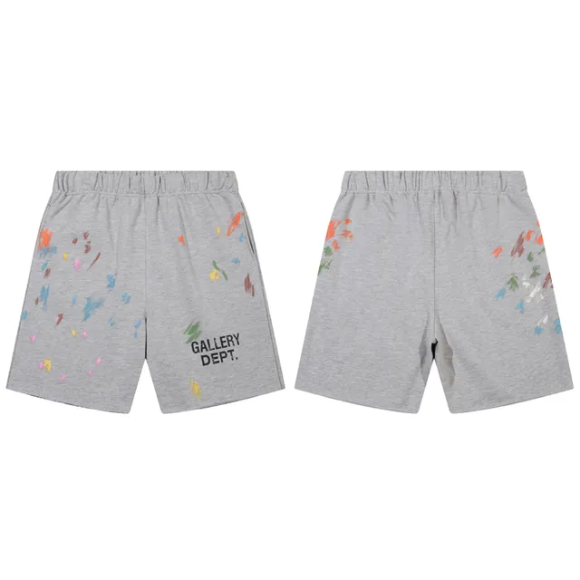 Gallery Dept Paint-Splatter Graphic Shorts
