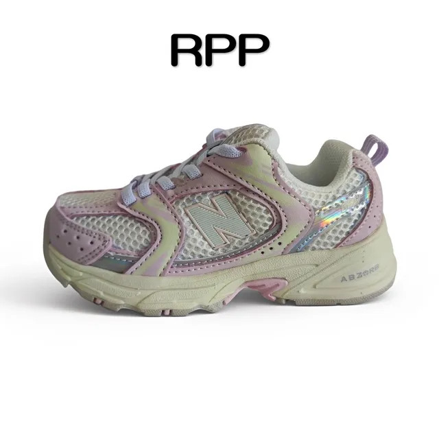 New Balance 9060 Beige Silver Chunky Sneakers