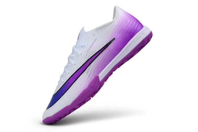 Nike Flyweave Ultra Purple White Upper Gradient Indoor Soccer Shoes