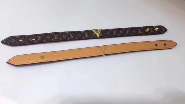 Louis Vuitton Brown Gold Monogram Canvas Damier Ebène Checkerboard Belt