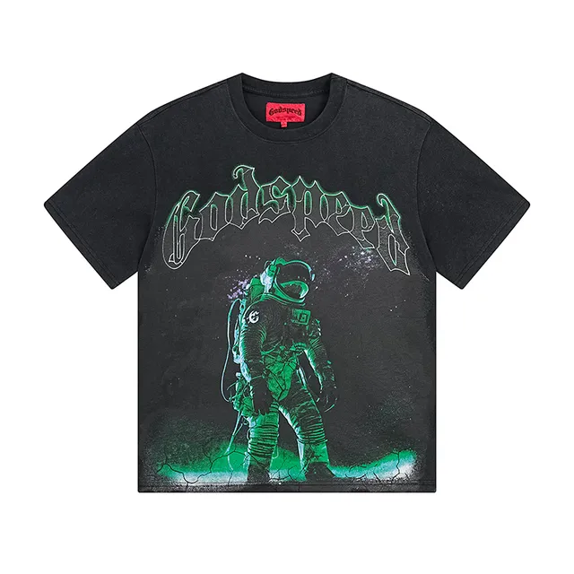 Godspeed Graphic-Print Oversized T-Shirt