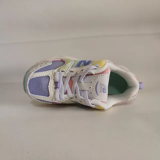 New Balance 9060 Beige Silver Chunky Sneakers