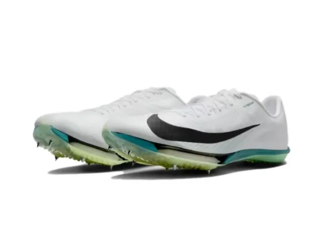 Nike White Black Orange Track Spike Running Shoes