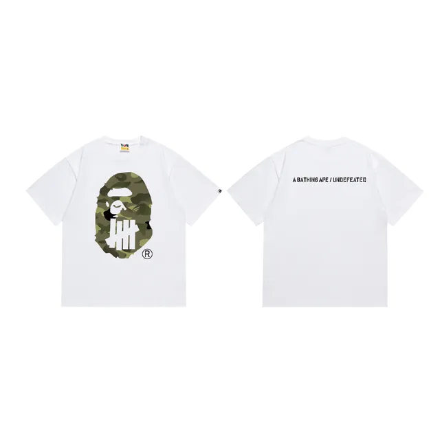 A Bathing Ape ABC Camo Five Bars Black T-Shirt
