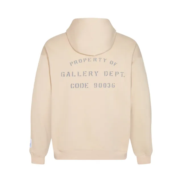Lanvin x Gallery Dept Dépt. de la Galerie Beige Graphic Hoodie
