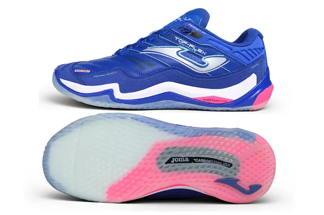 Joma Top-Flex Ultimate Blue White Pink Lifestyle Sneakers