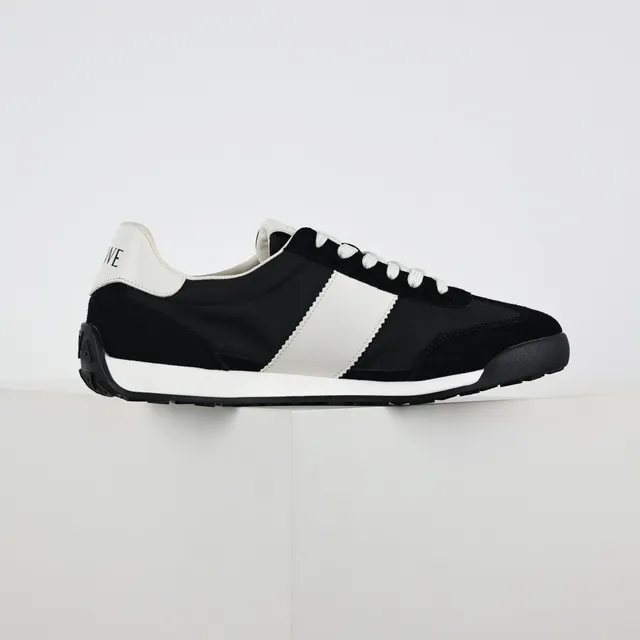 Loewe Flow Runner Black and White Lifestyle Sneakers