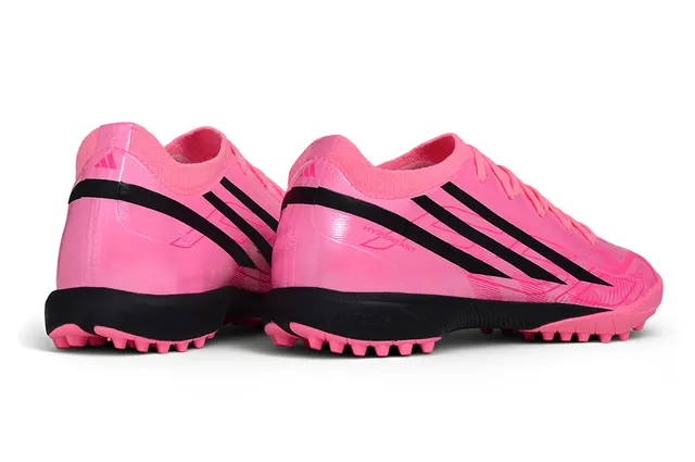 Adidas Hyperfast Pink and Black Turf Soccer Shoes