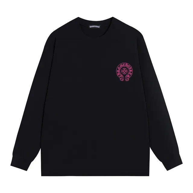 Chrome Hearts Graphic Print Long-Sleeve Crewneck T-Shirt