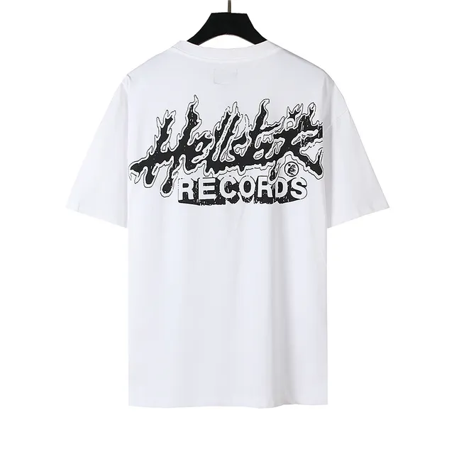 Hellstar Graphic Flame Print Oversized T-Shirt