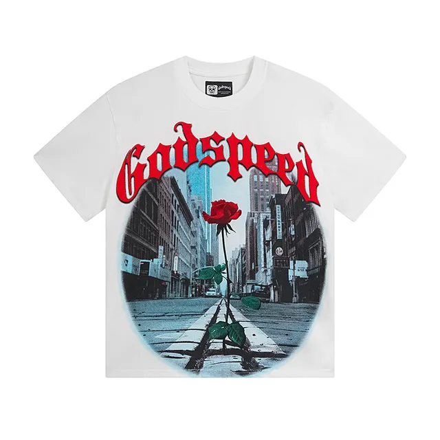 Godspeed Graphic-Print Double-Sided T-Shirt